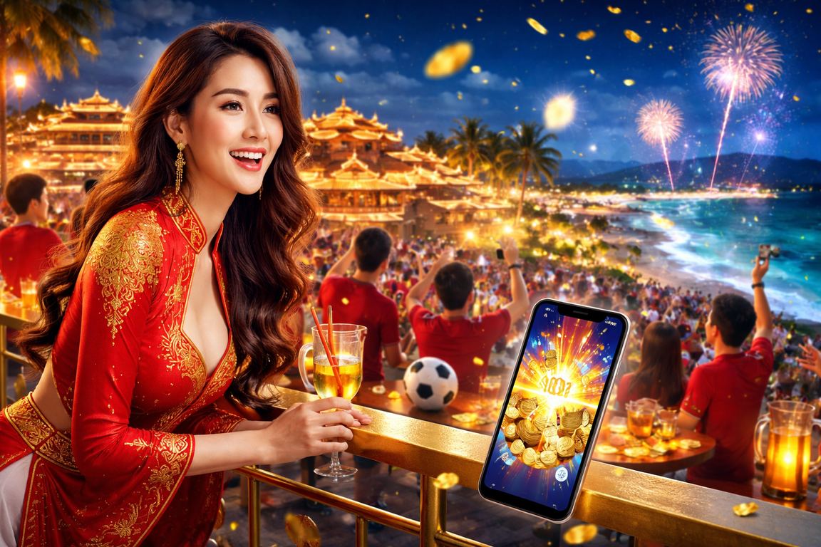 Khung cảnh cá cược thể thao tại Festival Huế sôi động